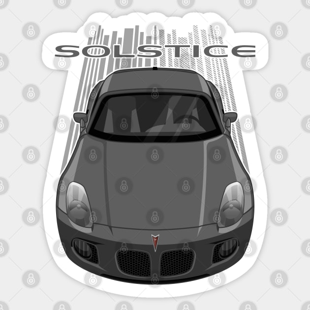 Pontiac Solstice GXP Coupe - Grey Sticker by V8social